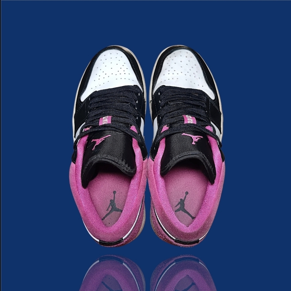Nike Air Jordan 1 Low SE ‘Active Fuchsia’ (CK3022-005) – Men’s Size 8 GUC - Picture 9 of 12